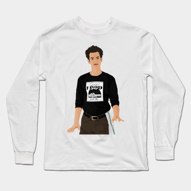 Jonathan | Tick, Tick... Boom! , fanart Long Sleeve T-Shirt by myorangerock